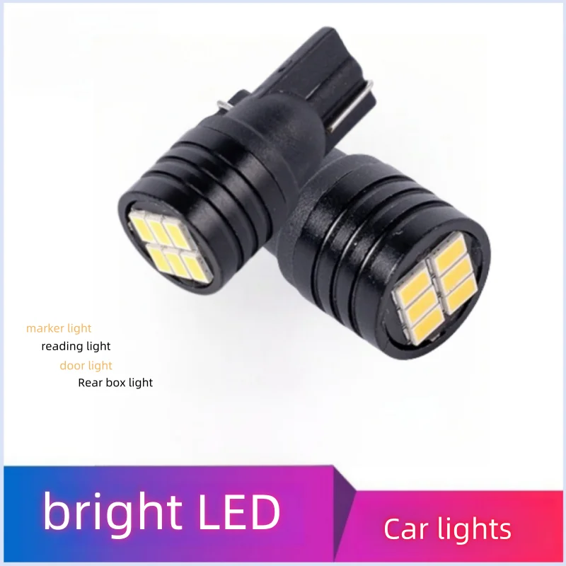 

Высококачественный T10 12 Вт 6SMD 3020 Супер яркий светодиодный Canbus без ошибок салона автомобиля для чтения купольные фонари Автостоянка Wedg