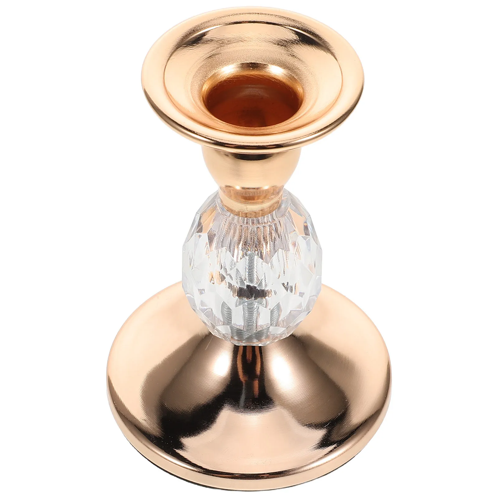 

Singlehead Nordic Metal Candlestick Holder Minimalist Vintage Design Wedding Dining Table Centerpieces Elegant Taper