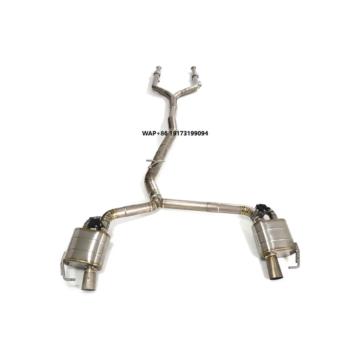 

for MercedesBenz-E43 AMG 3.0t 2016-2018 Car Valvetronic Exhaust System Pipe Valved Muffler Catback Ss 304 Stainless Steel