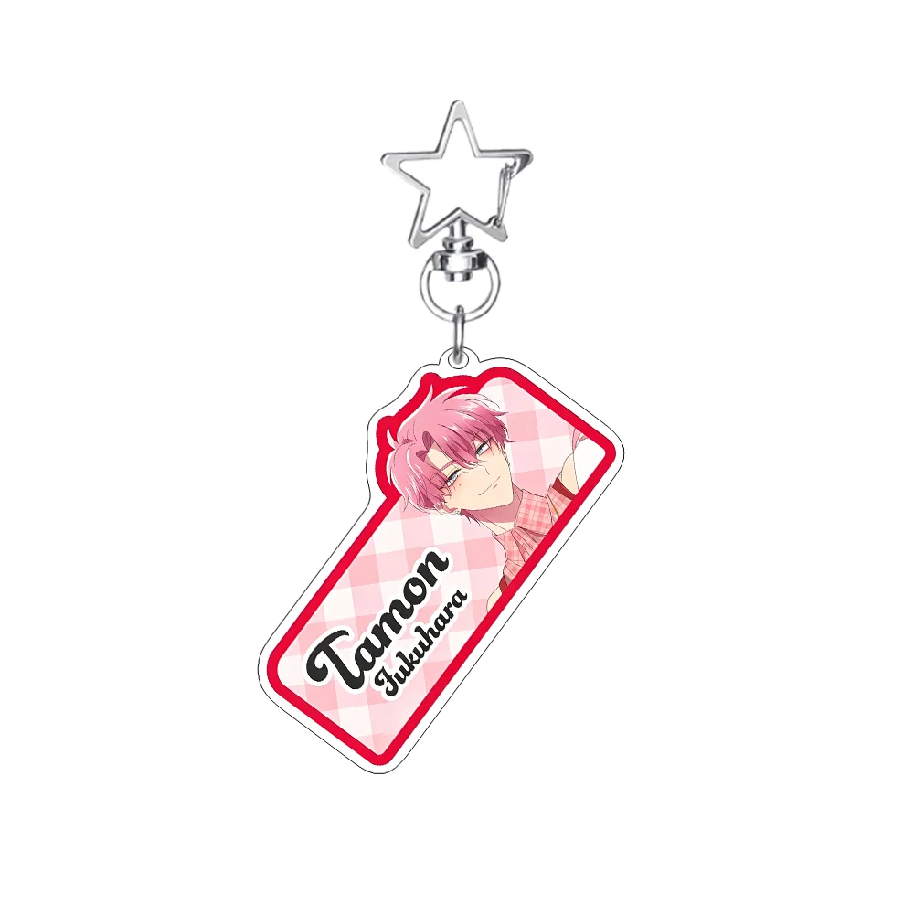 Tamon's B‑Side New Style Tamon 6CM Cute Anime Acrylic Stand Figure Bag Charm Car Keychain Decoration Surrounding Gift Collection
