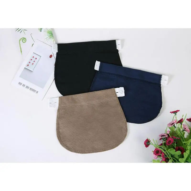 

Maternity Waistband Belt For Pregnancy Jeans Accessories ADJUSTABLE Elastic Waist Extender Clothes Pants Waistline 1Pcs Cotton L