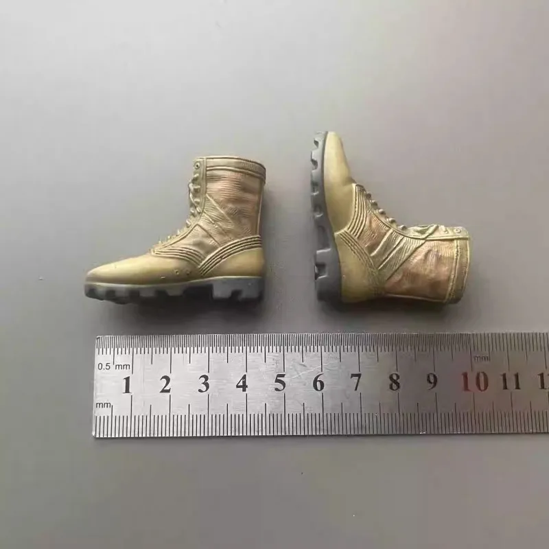 1/6 Scale Modern US Military Tactical Boots Handmade Female Soldier Hollow Plastic Shoes Model for 12inch Action Figure Toys