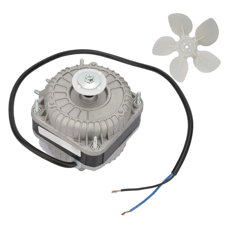 Moteur ventilateur refroidissement réfrigérateur efficace, ventilateur refroidissement à condensateur à économie