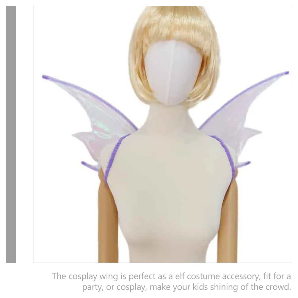 دعامة أزياء جناح الجنية للفتيات والأطفال لوازم حفلات الهالوين وأعياد الميلاد وحفلات التنكرية والعطلات