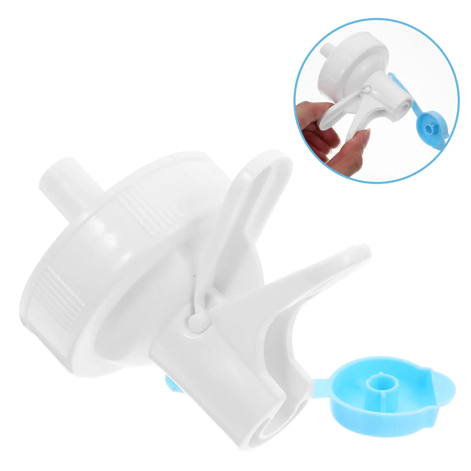 2 Buah Dispenser Kendi Air Penutup Keran Ember Cerat Air Keran Dispenser Pendingin H Plastik Tutup Ventilasi Putih Multiwarna