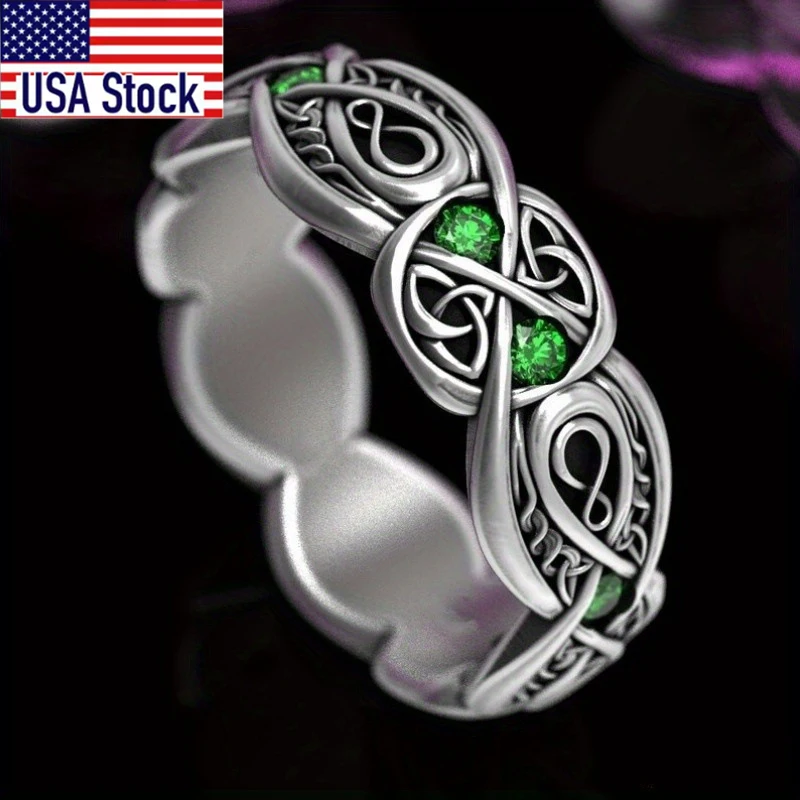 

1 шт. уникальное кольцо с кельтским волком-черненое кольцо с тотемом волка, идеальный подарок на день рождения для женщин