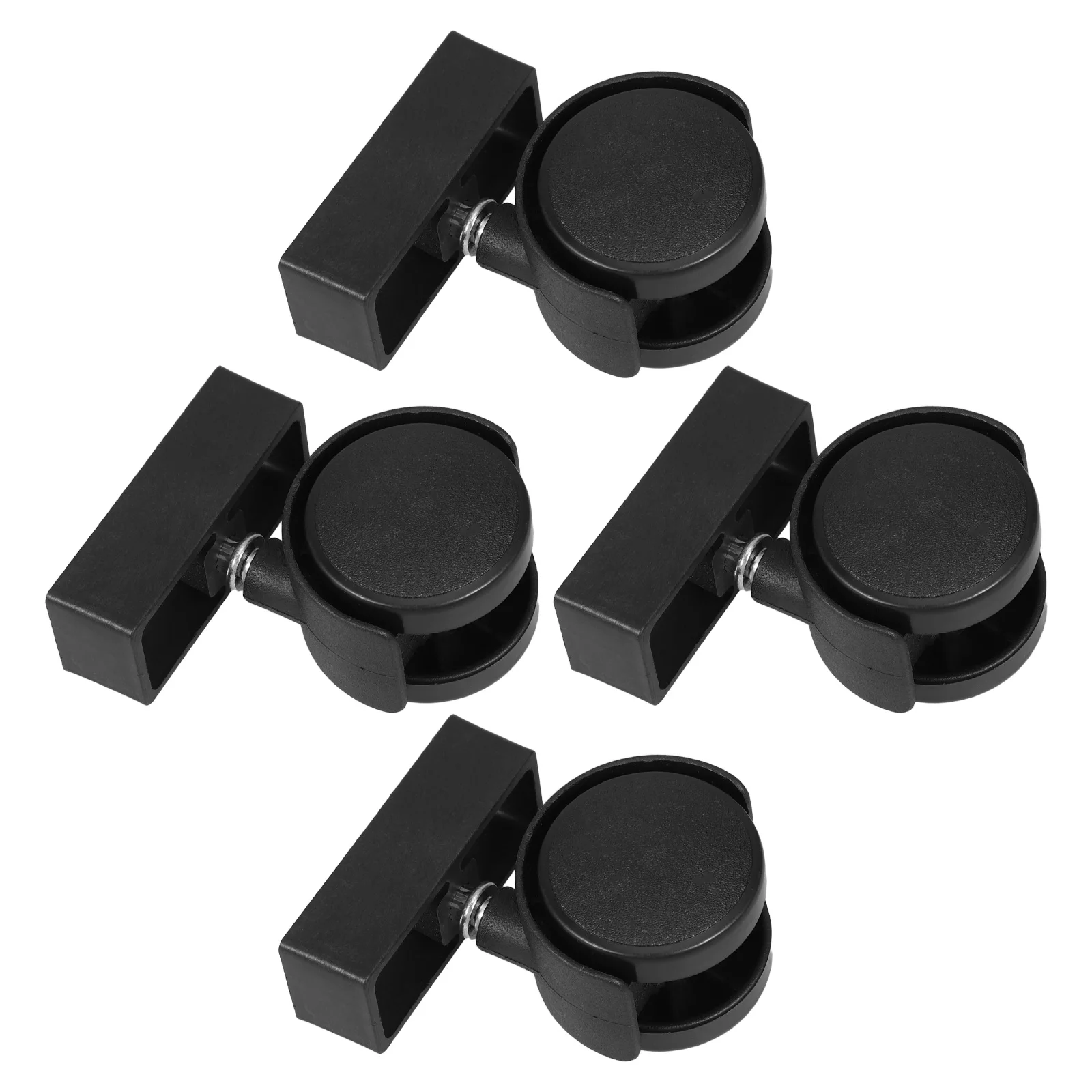

4 Pcs Plant Balcony Vegetable Box Accessories Plastic Movable Flower Pot Holder