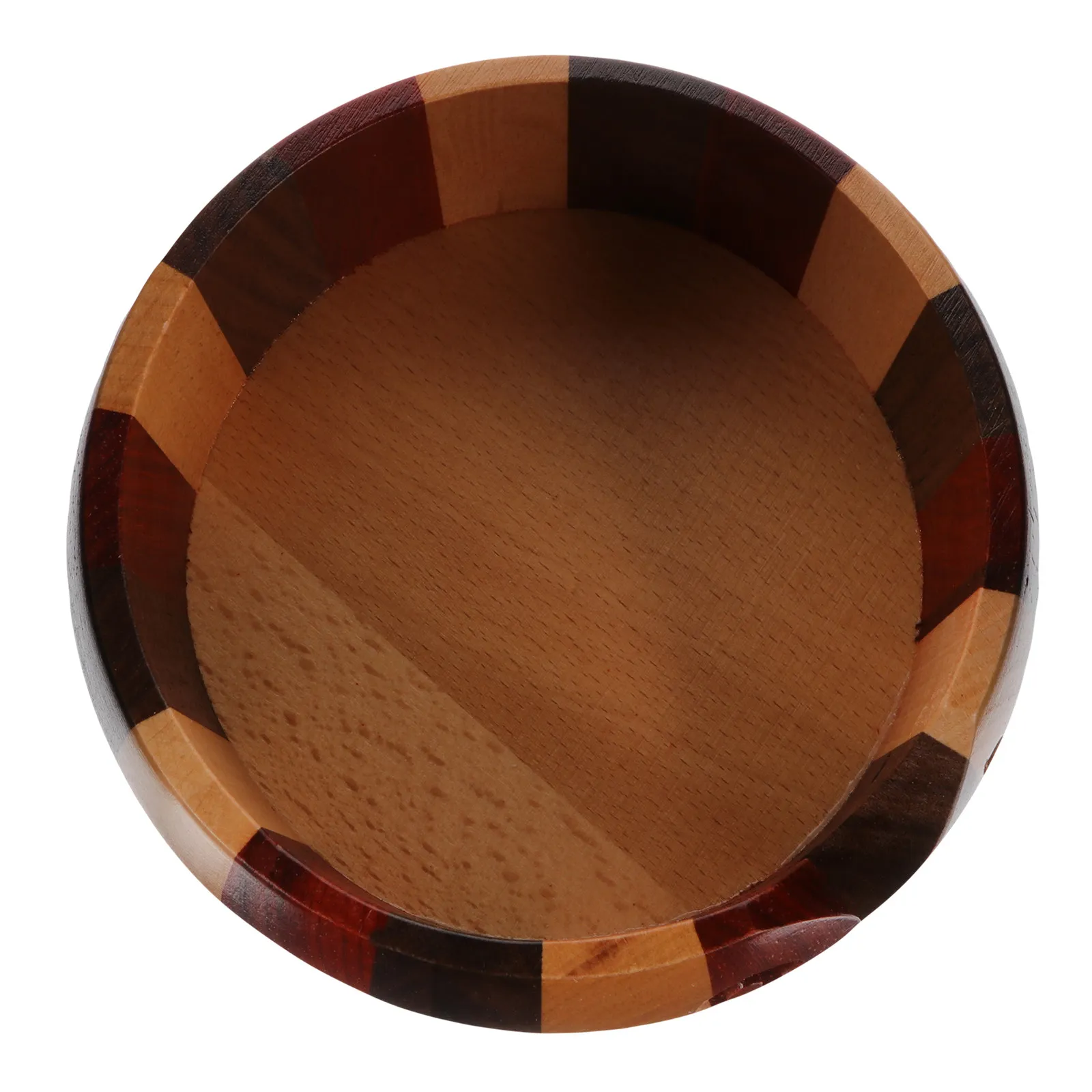 

1Pcs Wood Yarn Bowl High Gloss Yarn Storage Container Knitting Holder with Needle Slots Crochet Tool Case Crochet Bowl