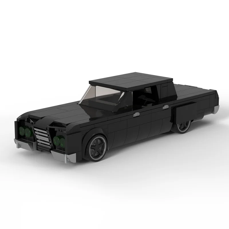 

MOC Black Beauty Speed Champion Классическая модель автомобиля Гоночная детская игрушка Подарочные технологии Строительные блоки