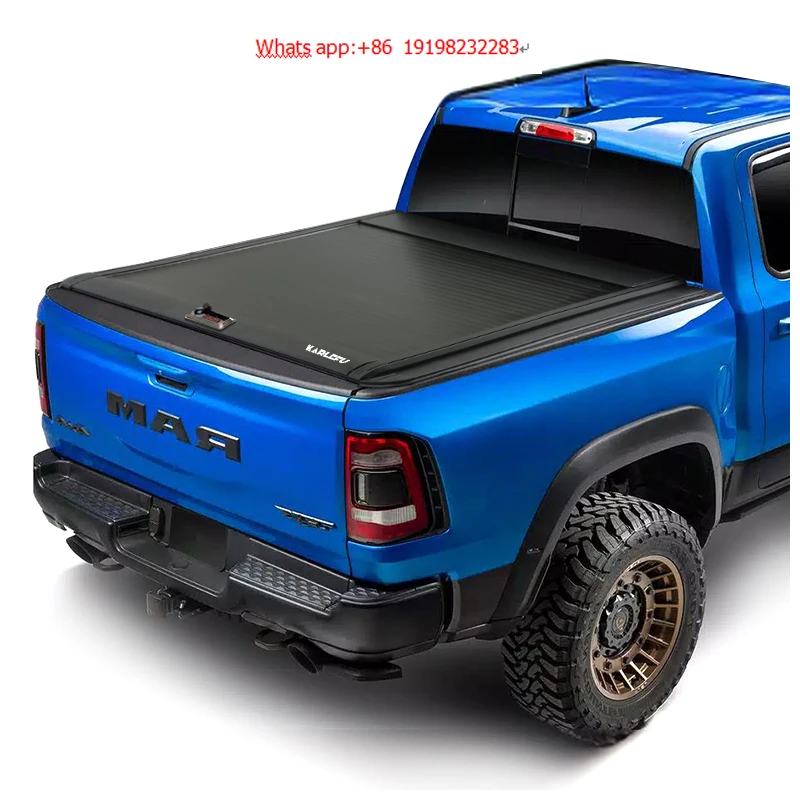 

Чехол Tonneau из алюминиевого сплава для аксессуара Ram 1500 TRX премиум-класса с подвижной водонепроницаемой функцией блокировки
