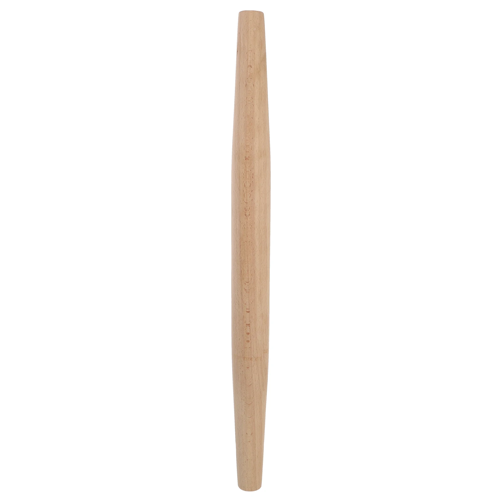 

Extended 38cm Rolling Pin Beige Tapered Baking Pizza Pastry DIY Tool Cake Shop Kitchen Bar Use Durability