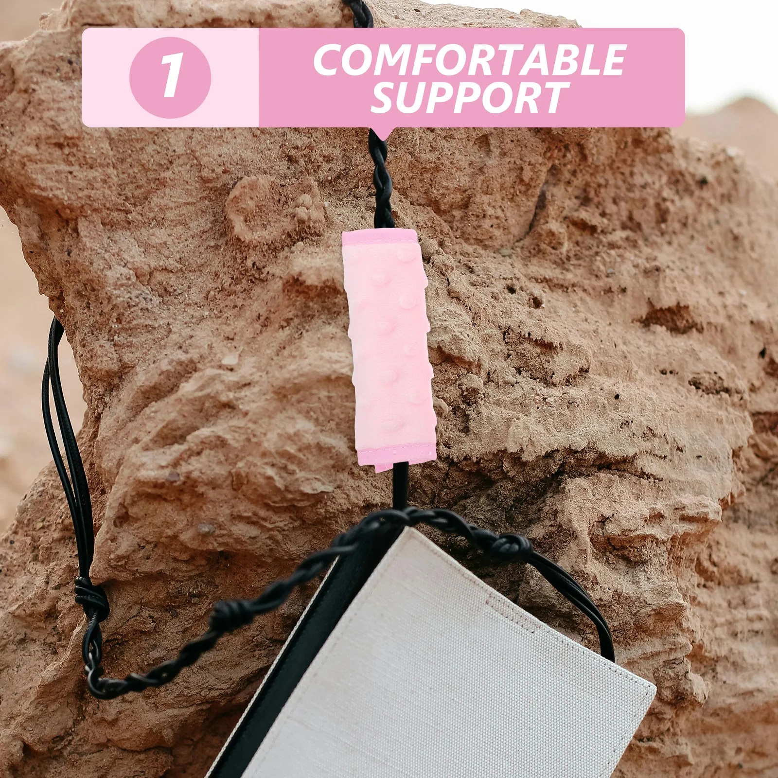 2Pcs Lightweight Shoulder Strap Padding for Backpacks Sling Gym Travel Comfortable Anti-Chafing Support Cushion Arm Sling Pad