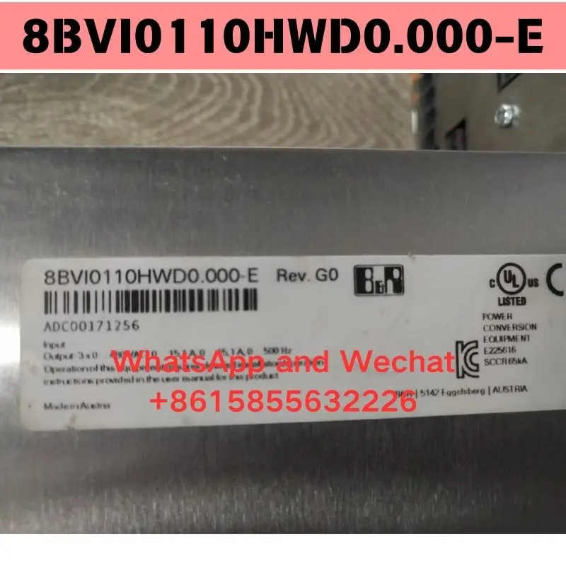 

Б/у драйвер 8BVI0110HWD0.000-E Функциональный тест ОК Быстрая доставка