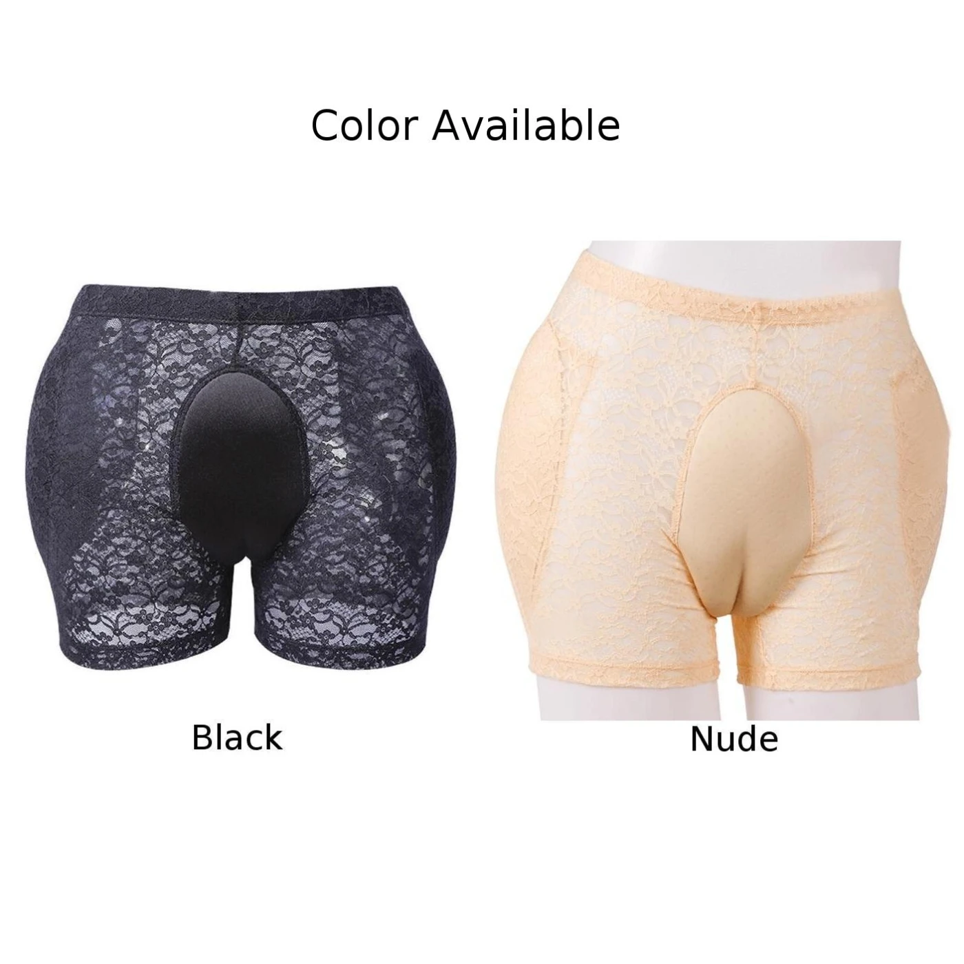 Men Lace Underwear Brief Men's Sissy Lace Shaping Briefs Hiding Gaff Underwear Perfect for Crossdressers and Transgender