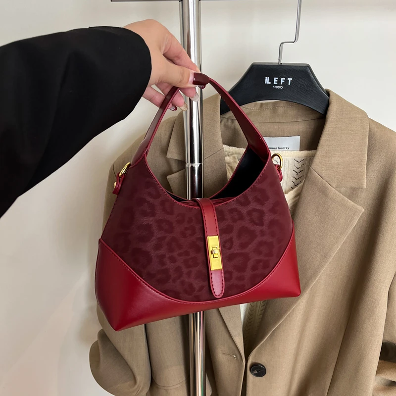 

Женская модная кожаная сумка Элегантная сумка через плечо Роскошная дизайнерская сумка через плечо для работы и путешествий