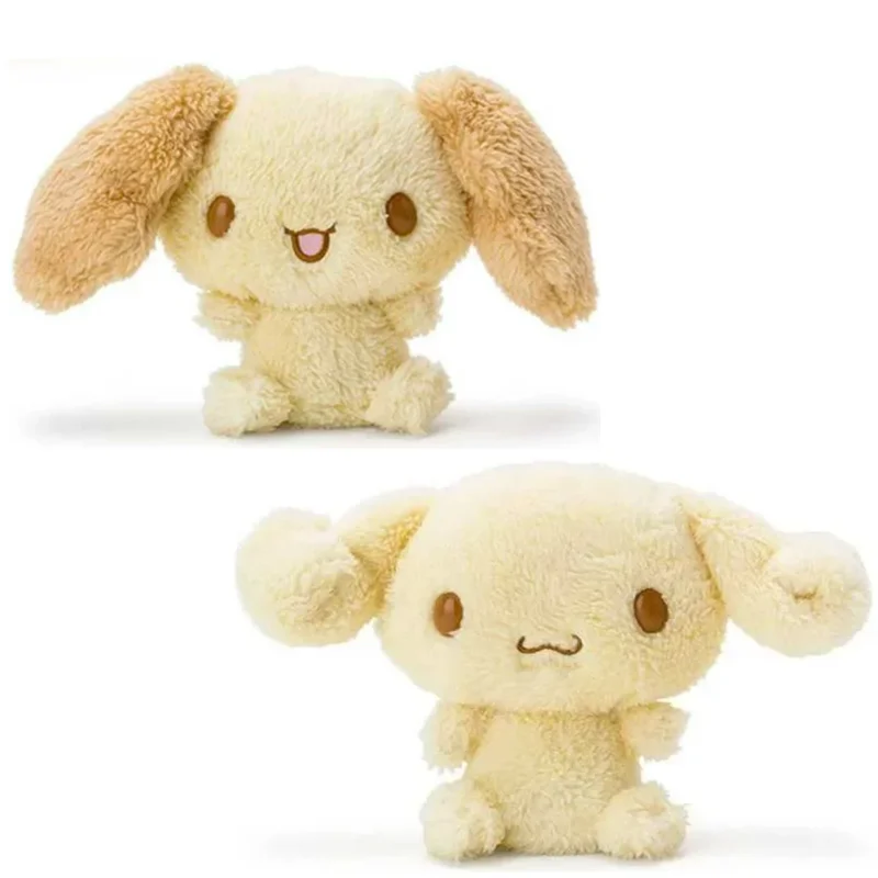 

New Cute Anime Chiffon Cappuccino Dog Plush Kids Girls Boys Stuffed Toys For Children Christmas Gifts 16CM