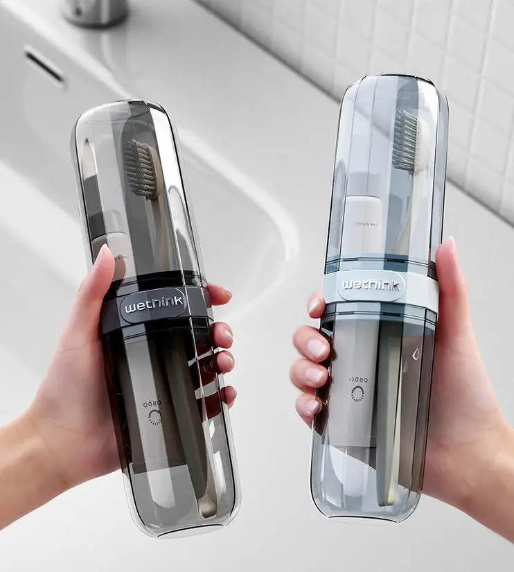 1PC Zahnbürste Reise Behälter Transparent Tragbare Zahnbürste Fall Outdoor/geschäft Reise/reise Zubehör – Detail 14