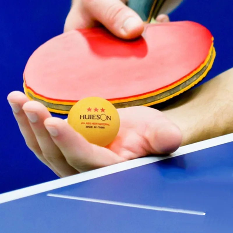 Huieson-Lot de 30 balles de tennis de table 3 étoiles, 40mm, 2.8g, ping-pong, nouveau matériau ABS plastique, pour l\'entraînement