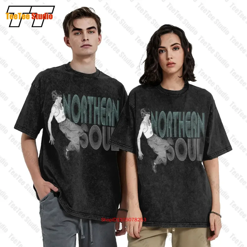Northern Soul Dancer Logo - Wigan Casino Motown Vintage Oversized T-Shirt 3288