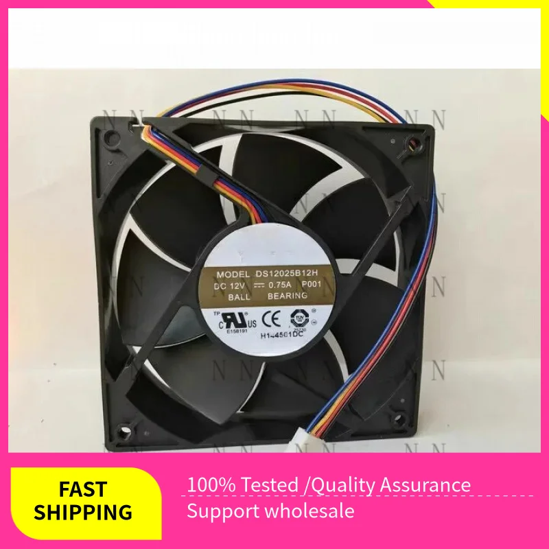 WEP  NEW FOR AVC 12025 DS12025B12H 12V 0.75A Variable speed fan