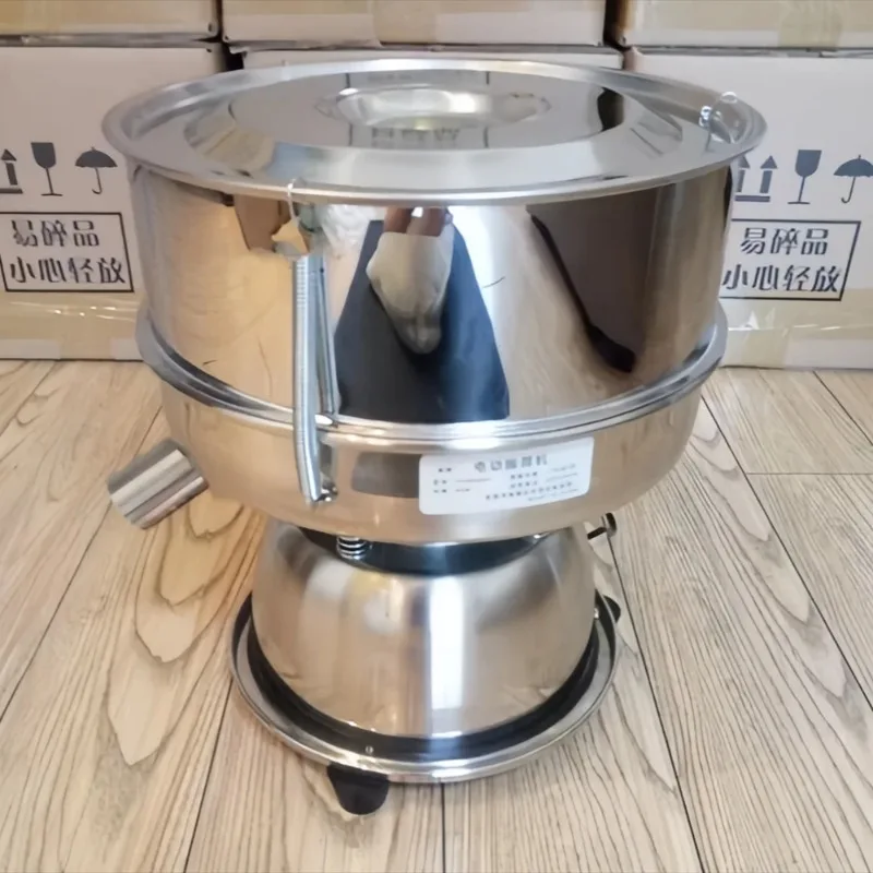 

【2026】Electric Vibrating Screen Powder Screening Sifting Machine Stainless Steel Powder Sieve Machine Mesh Optional Sieve Height