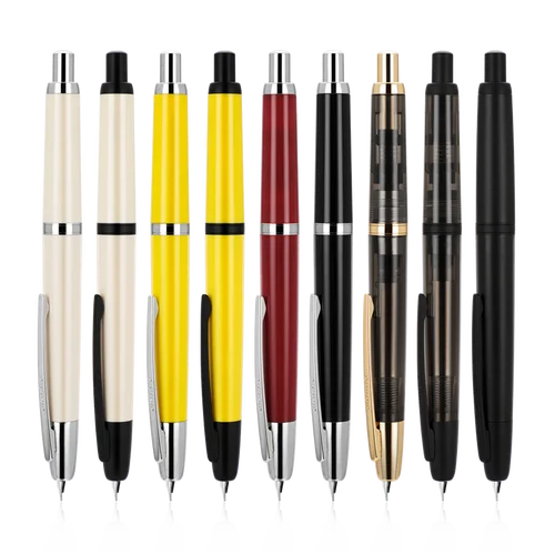 Imagen 1 del producto Pluma estilográfica retráctil Jinhao 20 Press EF/F /M Nib con convertidor pluma de regalo de escritura de resina