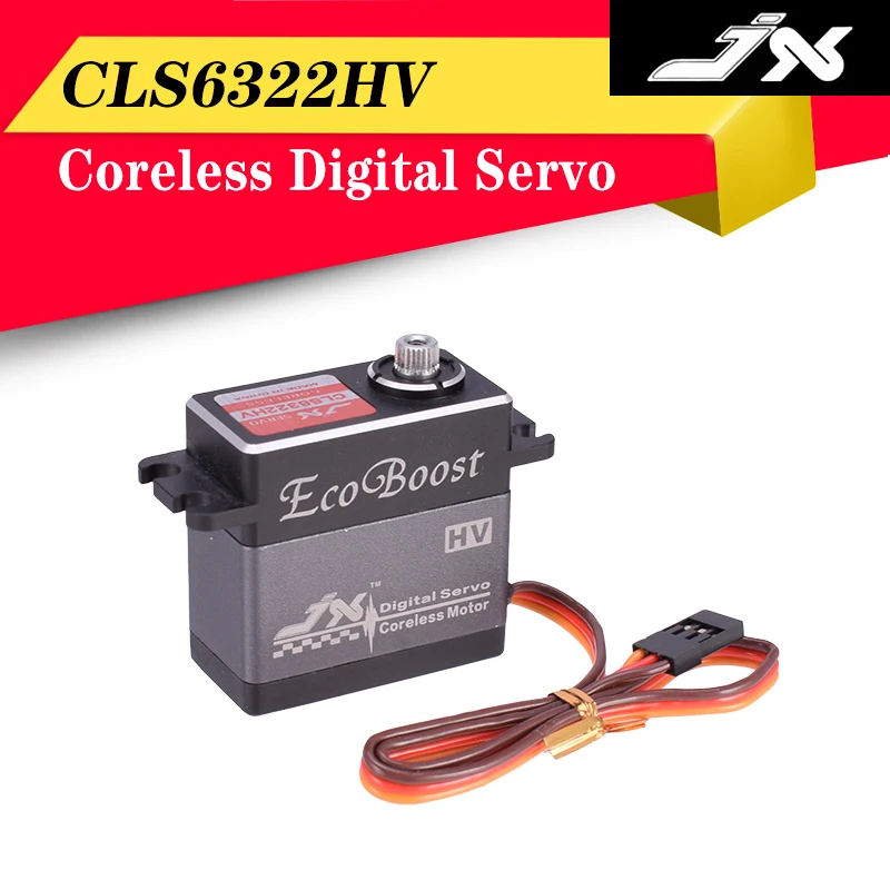 High Quality JX Servo CLS6322HV 21KG Torque 180 Degree High Voltage Metal Gear Coreless Digital Servo For RC Helicopter RC car