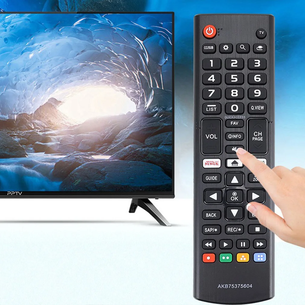 Control Remoto Universal de Repuesto AKB75375604 para Televisores LCD SMART TV, Compatible con 43UK6300PUE, 32LK610BPUA, 49UK6300PUE, 55UK6300PUE