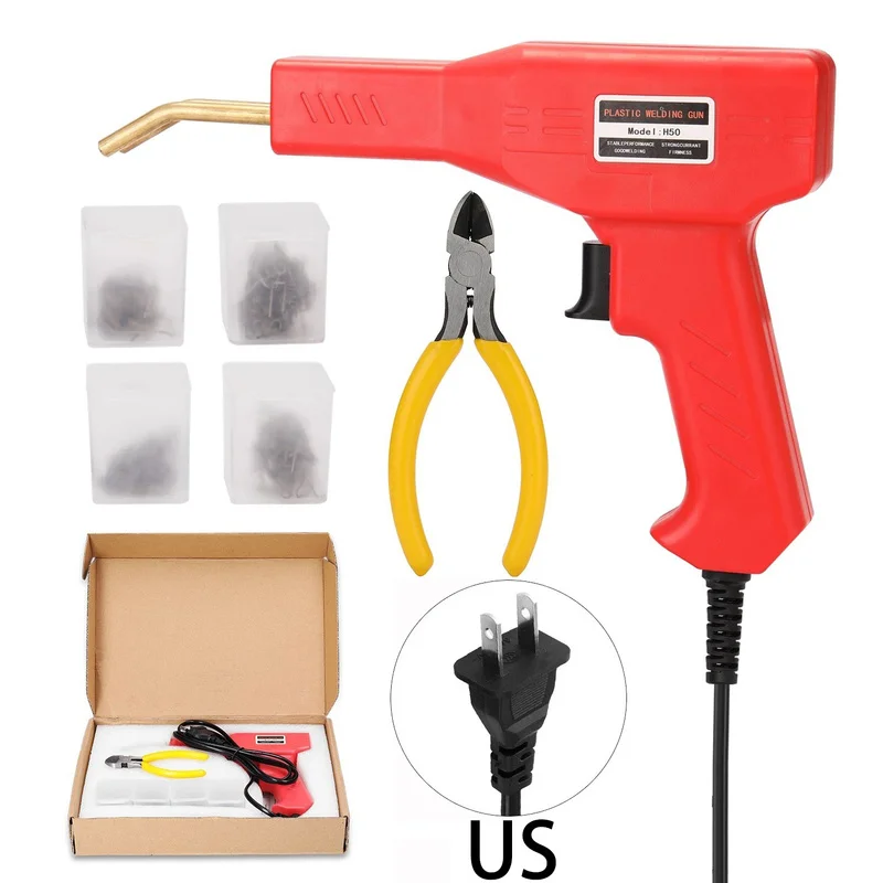 Plastic Welder Gun Hot Stapler Welding Machine Soldering Iron for Plastic Staple PVC Repairing Machine Car Bumper Repair Tools