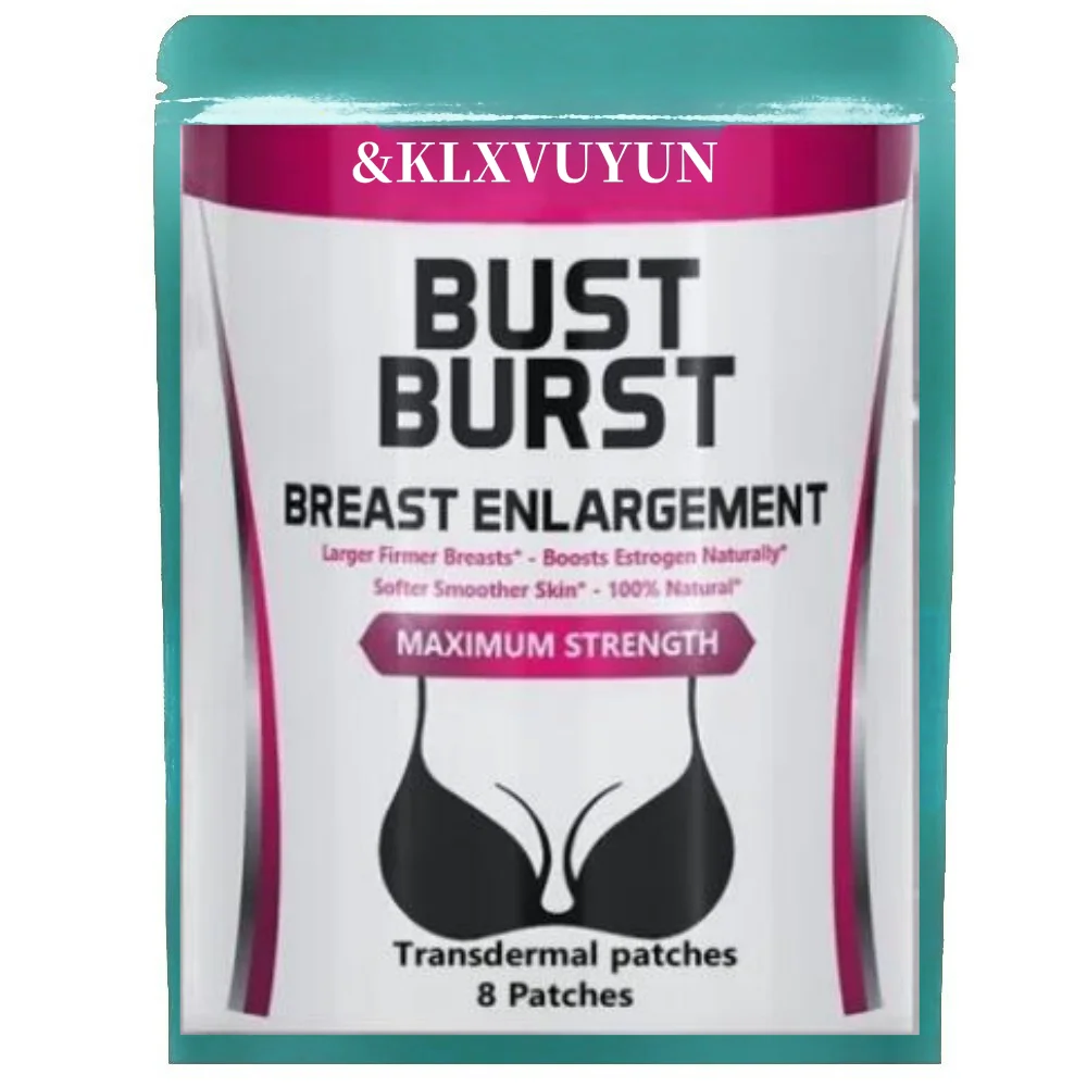 BIGGER BREAST ENLARGEMENT ENHANCEMENT FIRMER FULLER LARGER BUST, TRANSDERMAL PATCH, MADE IN USA