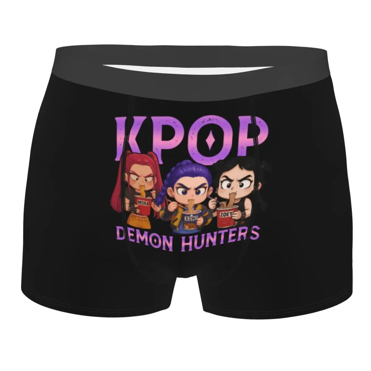 

Custom KPop Demon Hunters Boxers Shorts Men's Briefs Underwear Cool Underpants