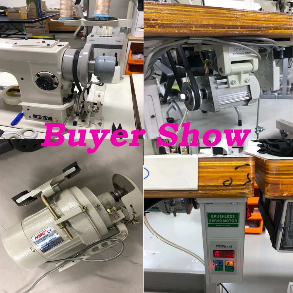 Branch-mounted 1000/1500W Lower Hanging Sewing Machine Servo Motor + Controller for a Variety of Industrial Sewing Machines