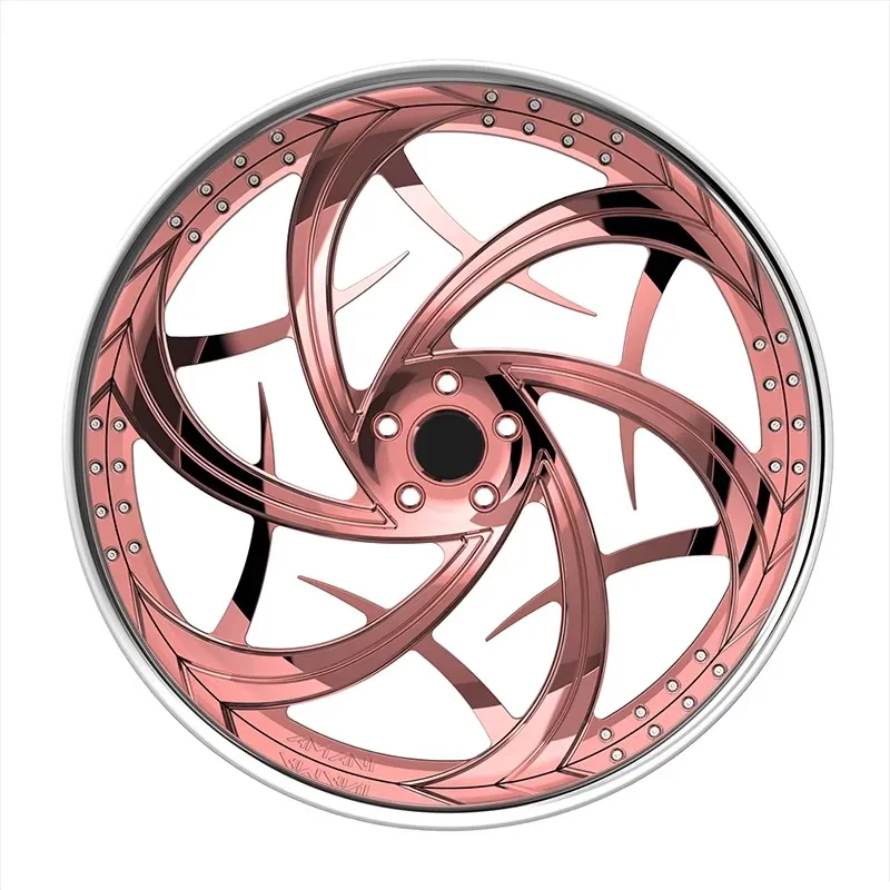 Mforged 2 Piece Rucci Forged Wheels Deep Dish 24 26 Inch 5x114.3 5x127 6x139.7 Spinning Rims Truck OEM SEMA Build Rims