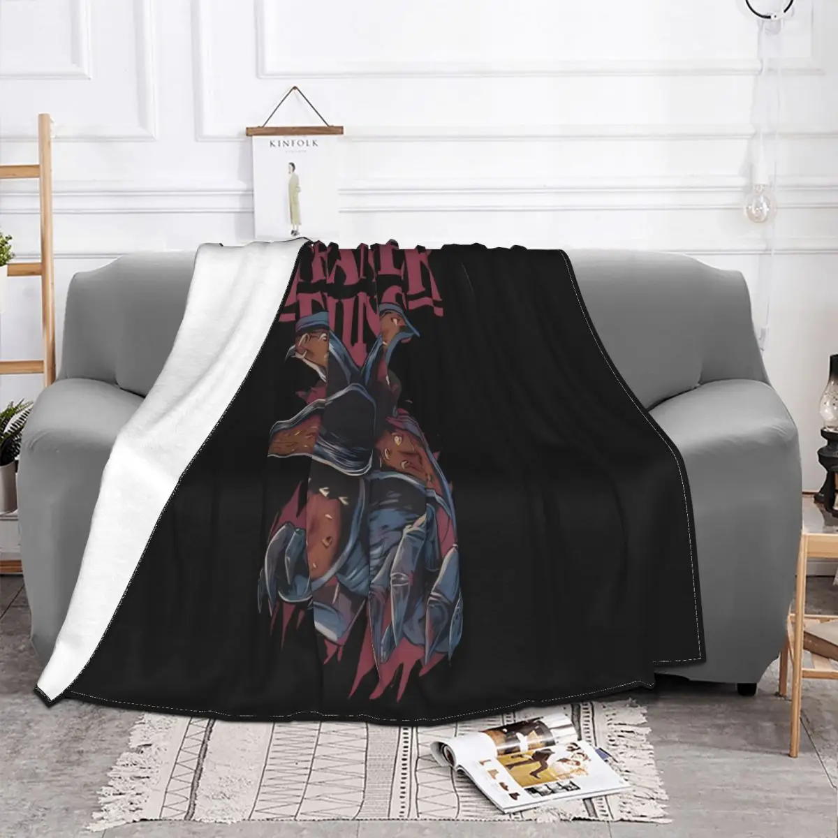 New The Demogorgon Classic American Funny Anime Knee Blanket Quilt For Bed Blankets And Throws Throw Blanket