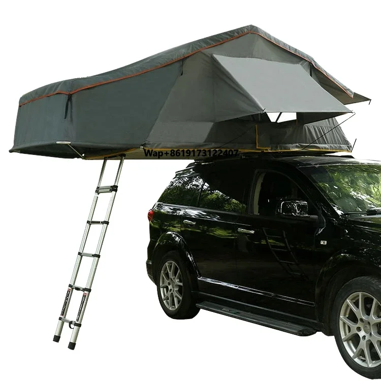 Fully Automatic Self-Driving Outdoor Camping Roof Top Tent Double Layer Four-Season Extendable Quick-Opening Rainproof 2 Person