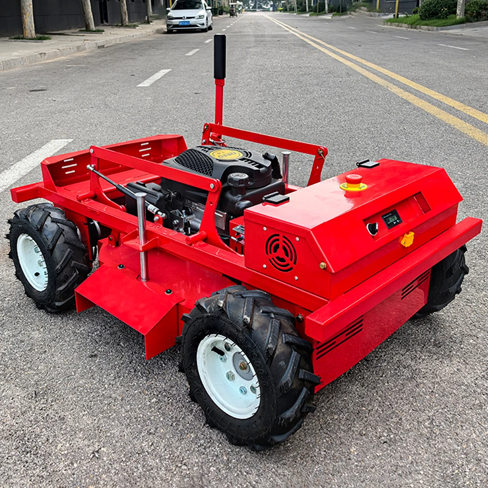 

Custom Wheeled GPS-Positioning Lawn Mower Agricultural Remote Control Trimmer Household Garden Intelligent Navigation System