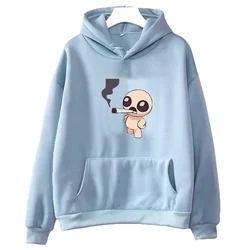 Roguelike The Binding of Isaac Anime Hoodie WOMEN Kawaii/Cute Sweatwear Couple Sweatshirt Regulai Fit Autumn/Winter Printing Top