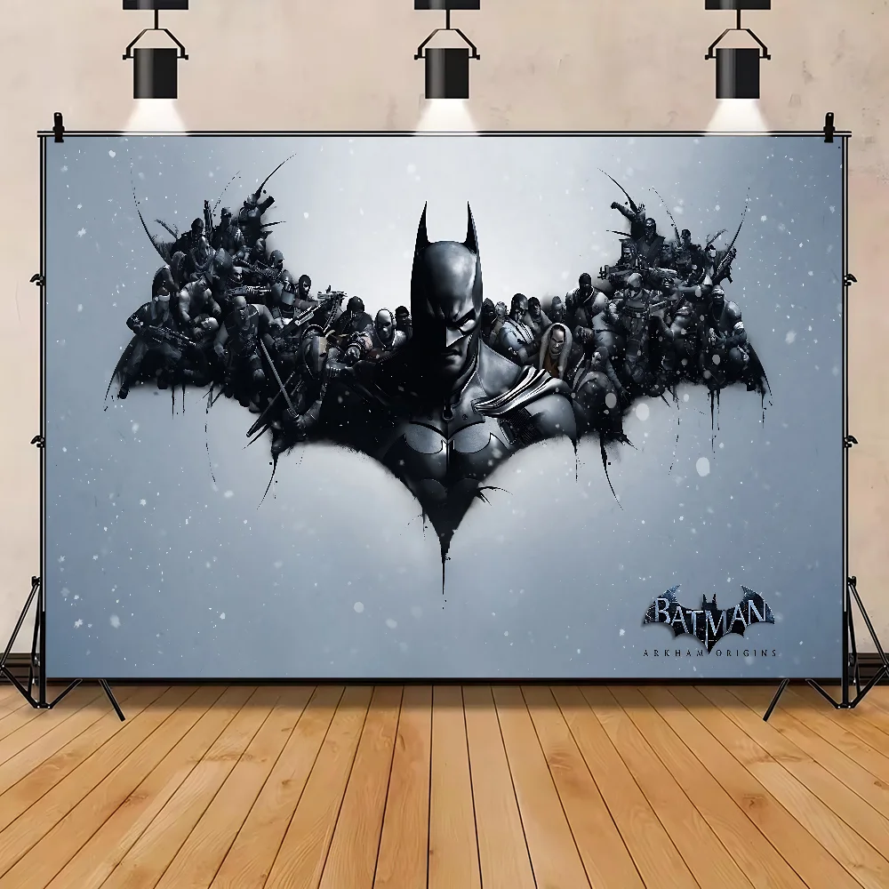 خلفيات التصوير الفوتوغرافي B-Batmans للأطفال حفلة عيد ميلاد الأطفال صورة خلفيات الصور #4