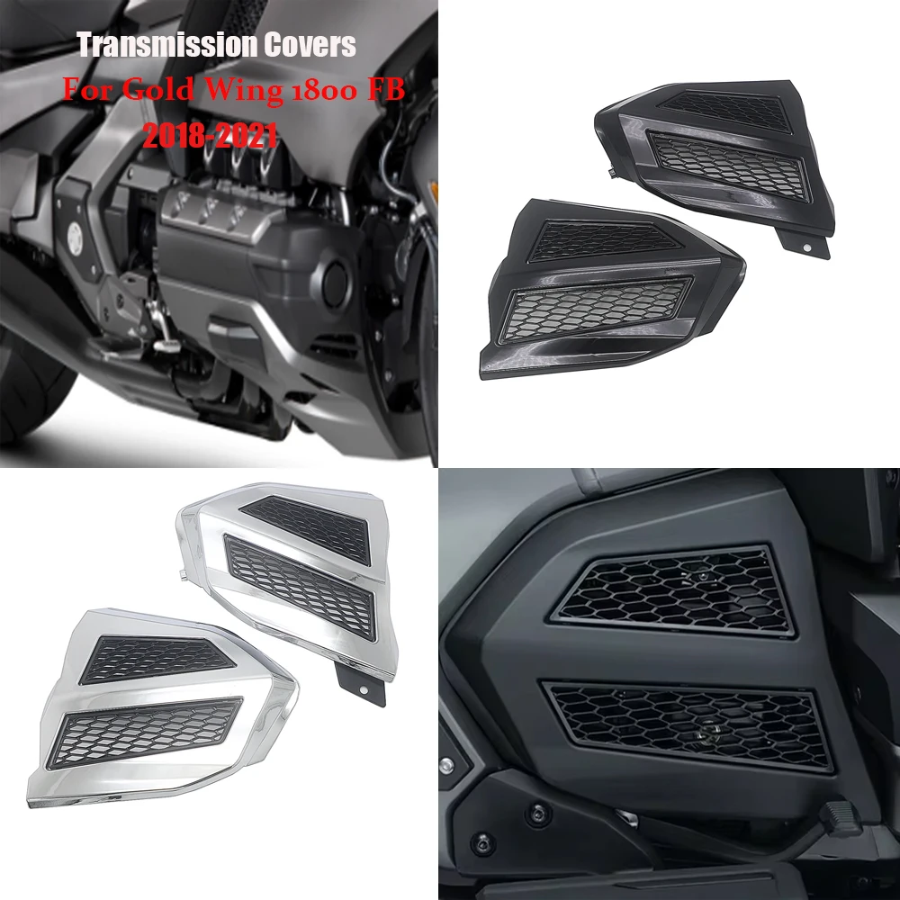 

New Motorcycle Omni Transmission Covers For Honda Goldwing Tour DCT Airbag 1800 F6B GL1800 2018 2019 2020 2021