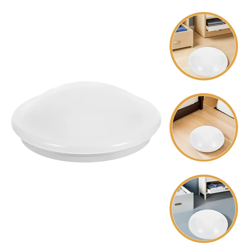 

Потолочный светильник скрытого монтажа, белый пластиковый плафон в форме гриба, круглый сменный абажур для гостиной, спальни, офиса