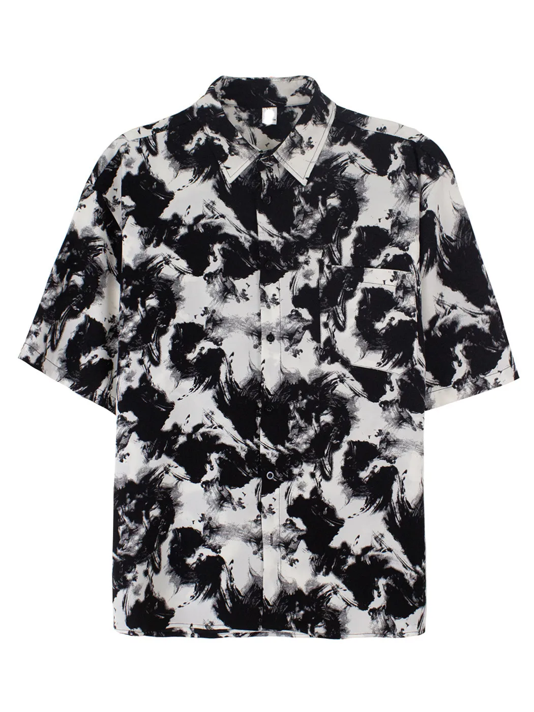 Hot Selling and Popular Travel Hawaiian Shirt Breathable Quick Drying Men's Summer Beach Top