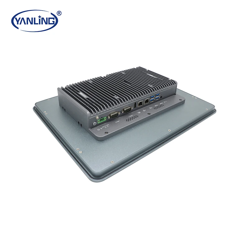 Yanling 15inch I7 Touch Screen Pc Win Dows Linux Supported 6com 2lan Panel Pc