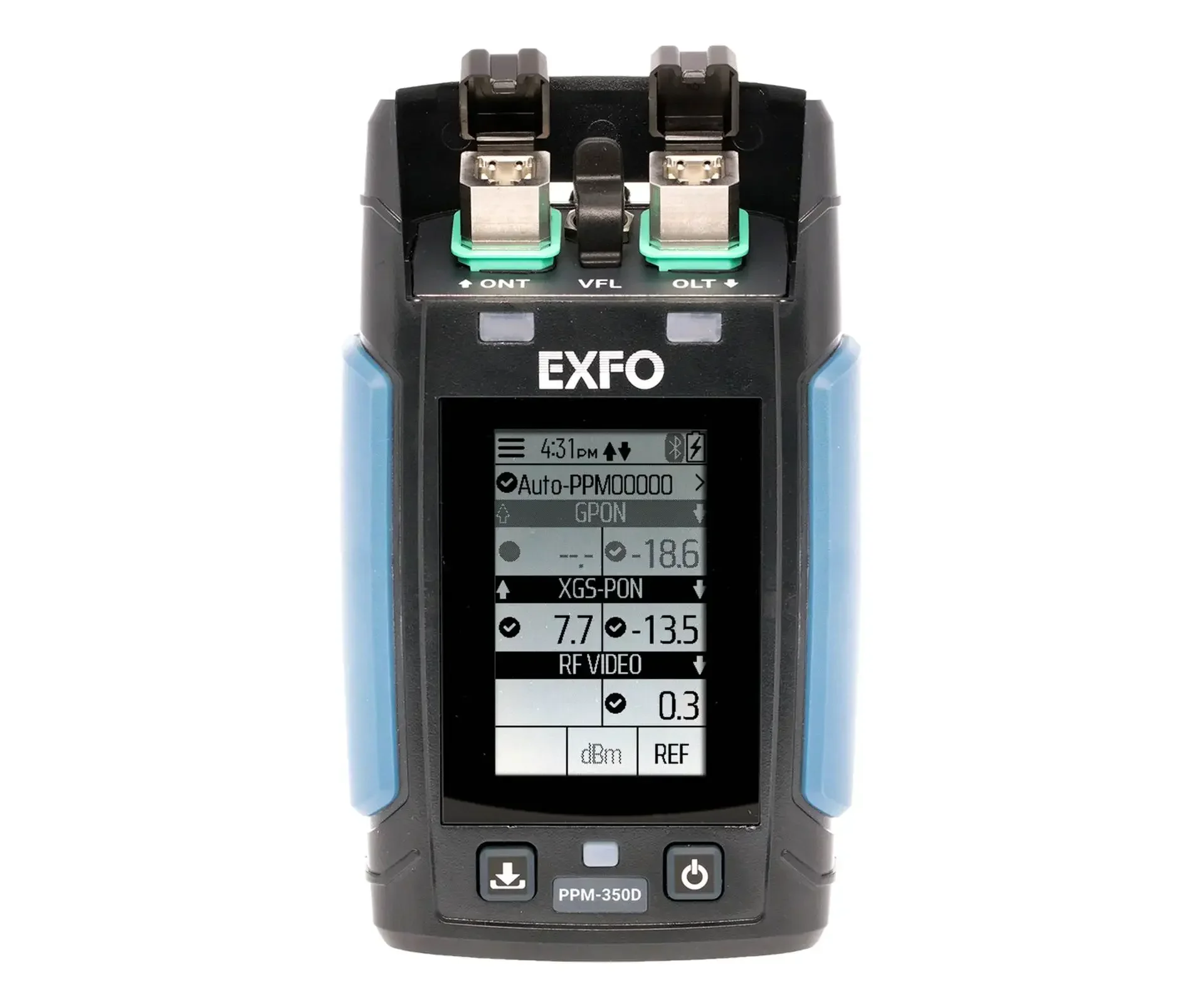 EXFO PON power meter PPM-350D EPON GPON fiber optic power meter