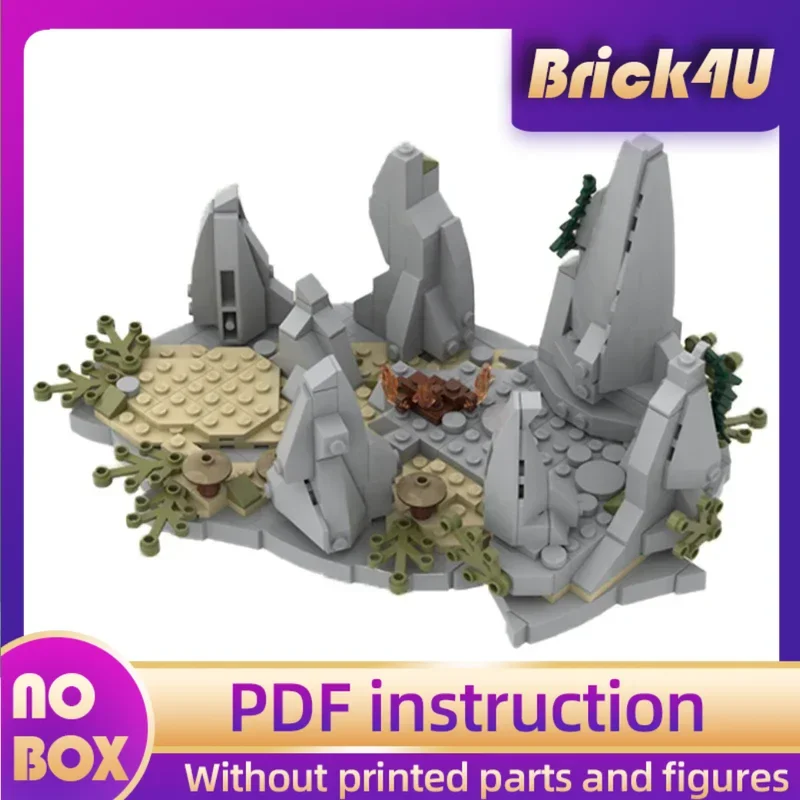 リング映画モデル-moc-ビルディングレンガ同胞団休憩キャンプ技術モジュラーブロックギフトクリスマスおもちゃ-diy-セットアセンブリ