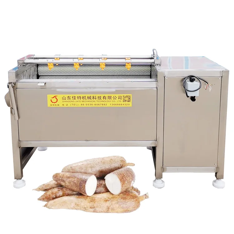 Industrial automatic cassava cleaning and peeling machine price cassava peeling machine
