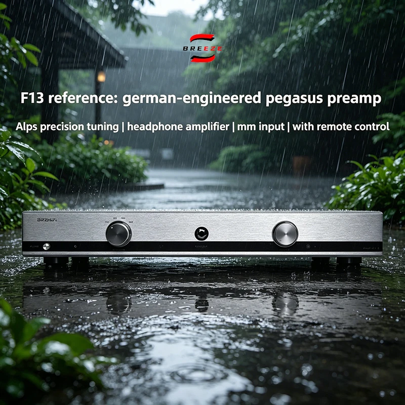 

BREEZE 2027 New First Reference German Benma Collection Class A Pre-amplifier/Black Gel Singer Fever Class Hi-end Line F13