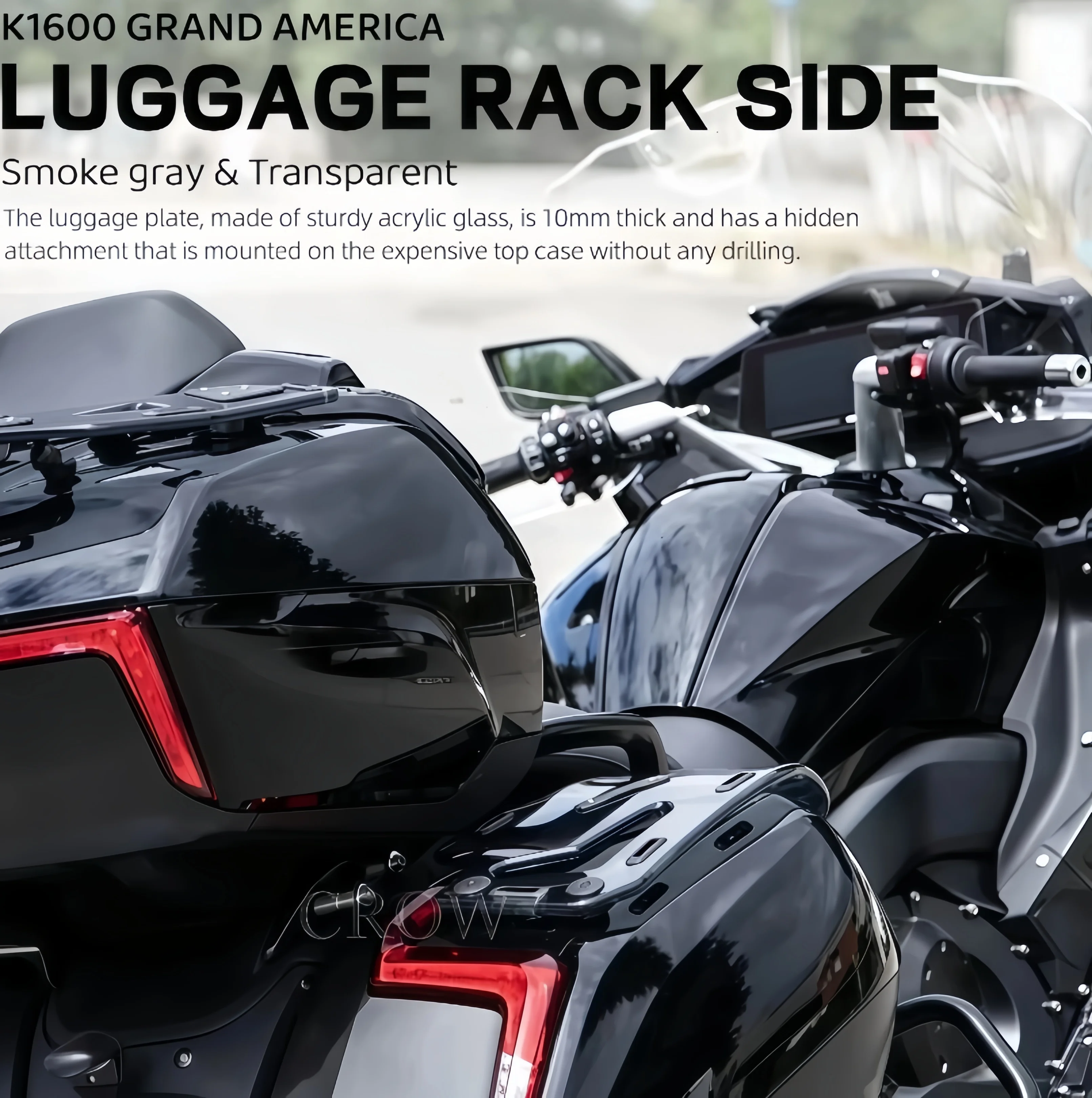 FOR BMW K 1600 BAGGER K 1600 GRAND AMERICA 2017 2018 2019 2020 2021 2022 2023 New Motorcycle Luggage racks on side Accessories
