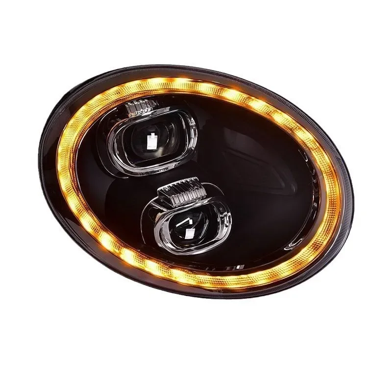 

Suitable for Volkswagen Beetle headlight assembly 13-21 modified daytime running lights steering LED lens headlights