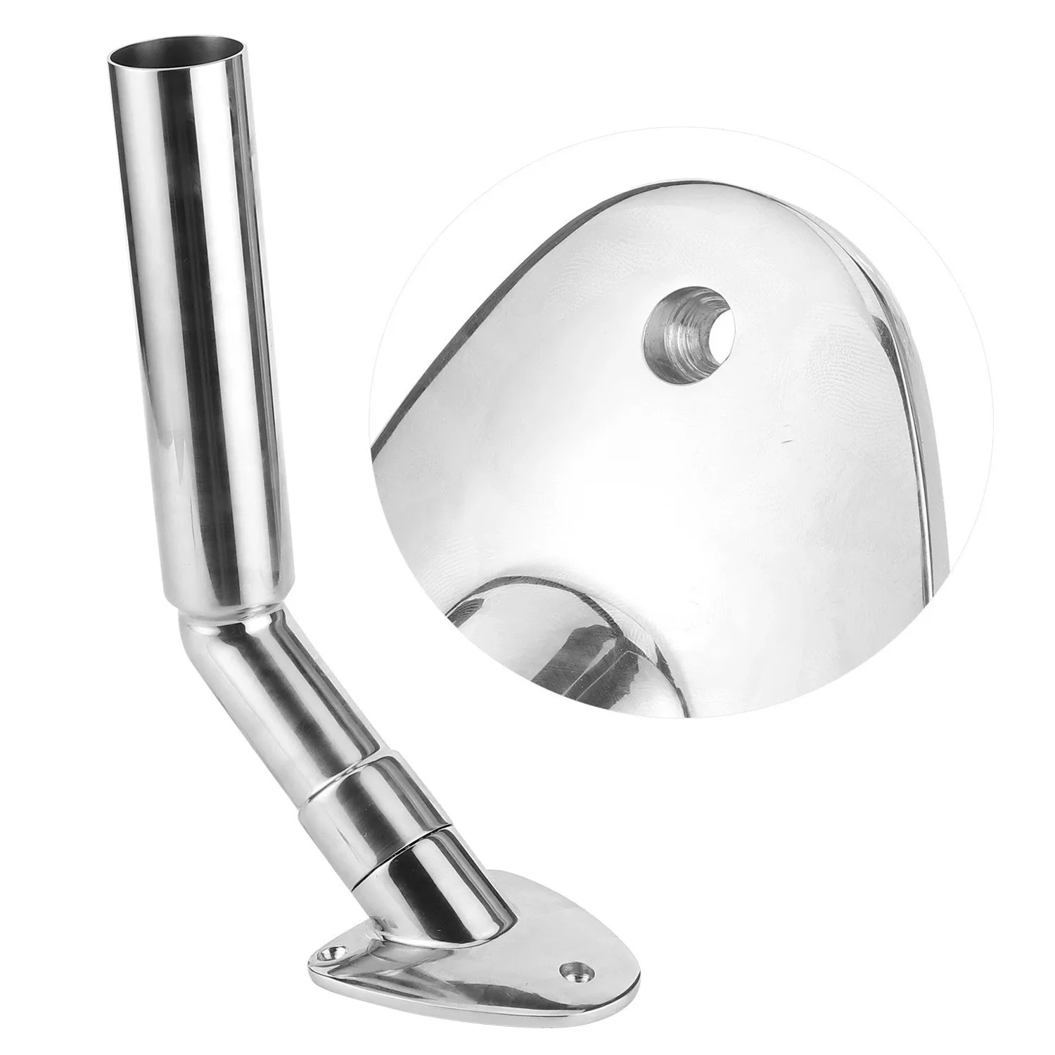 Stainless Steel Fishing Rod Bracket, Split-legged Heavy-duty Fishing Rod Holder,  Gear, Marine Hardware, Yacht Accessories