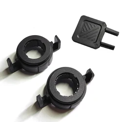 1 Set ABS H7 LED Adapters Holder For Peugeot 2008 3008 508 Citroen C5 DS5 DS6 Headlight Lamp Base